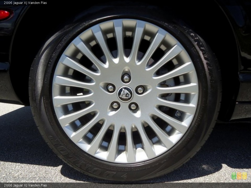 2006 Jaguar XJ Vanden Plas Wheel and Tire Photo #88610326