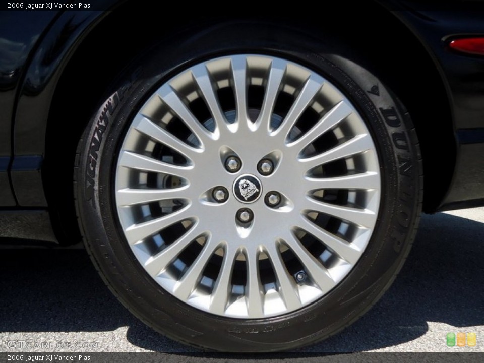 2006 Jaguar XJ Vanden Plas Wheel and Tire Photo #88610359