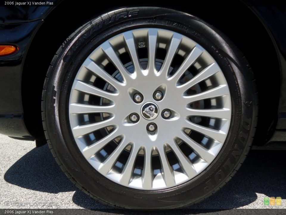 2006 Jaguar XJ Vanden Plas Wheel and Tire Photo #88610386