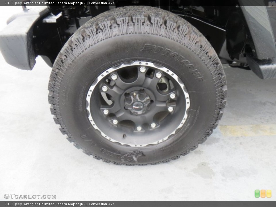 2012 Jeep Wrangler Unlimited Custom Wheel and Tire Photo #88618336