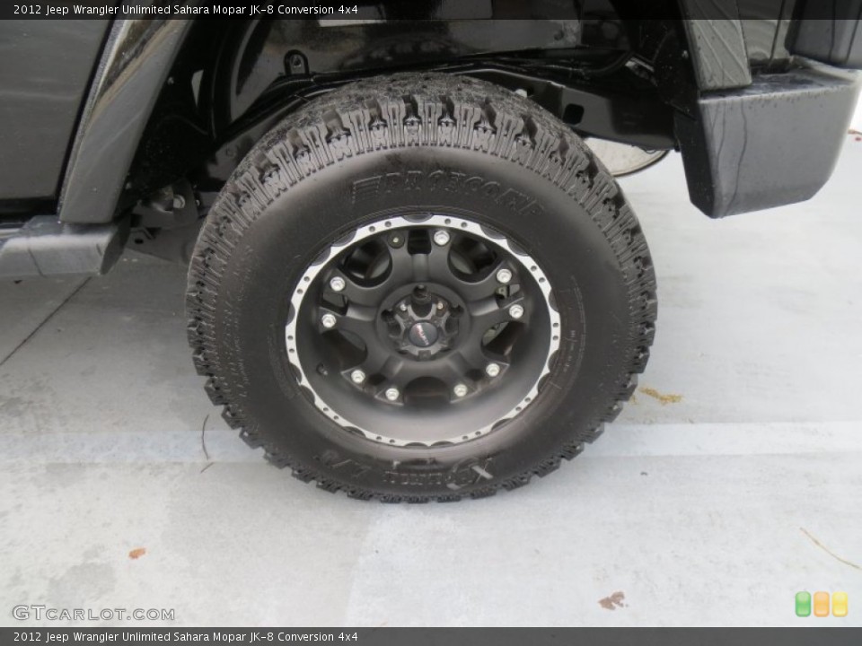 2012 Jeep Wrangler Unlimited Custom Wheel and Tire Photo #88618345