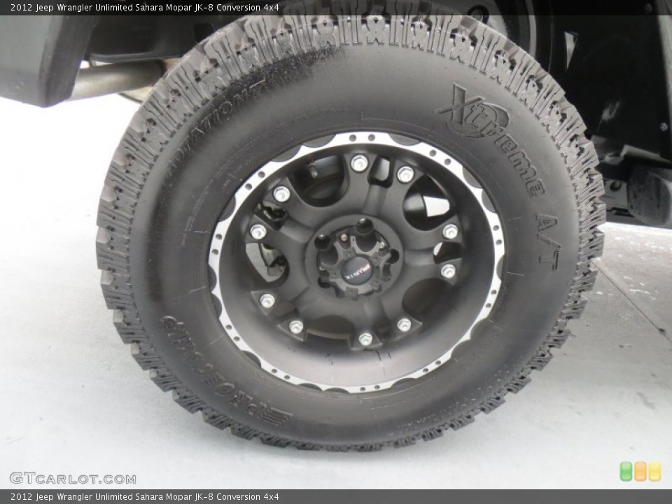 2012 Jeep Wrangler Unlimited Custom Wheel and Tire Photo #88618354