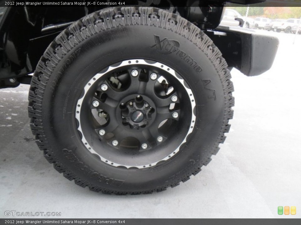 2012 Jeep Wrangler Unlimited Custom Wheel and Tire Photo #88618363