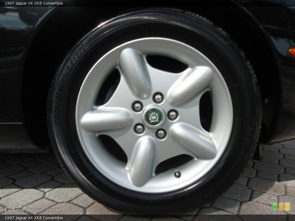 1997 Jaguar XK XK8 Convertible Wheel and Tire Photo #88619188