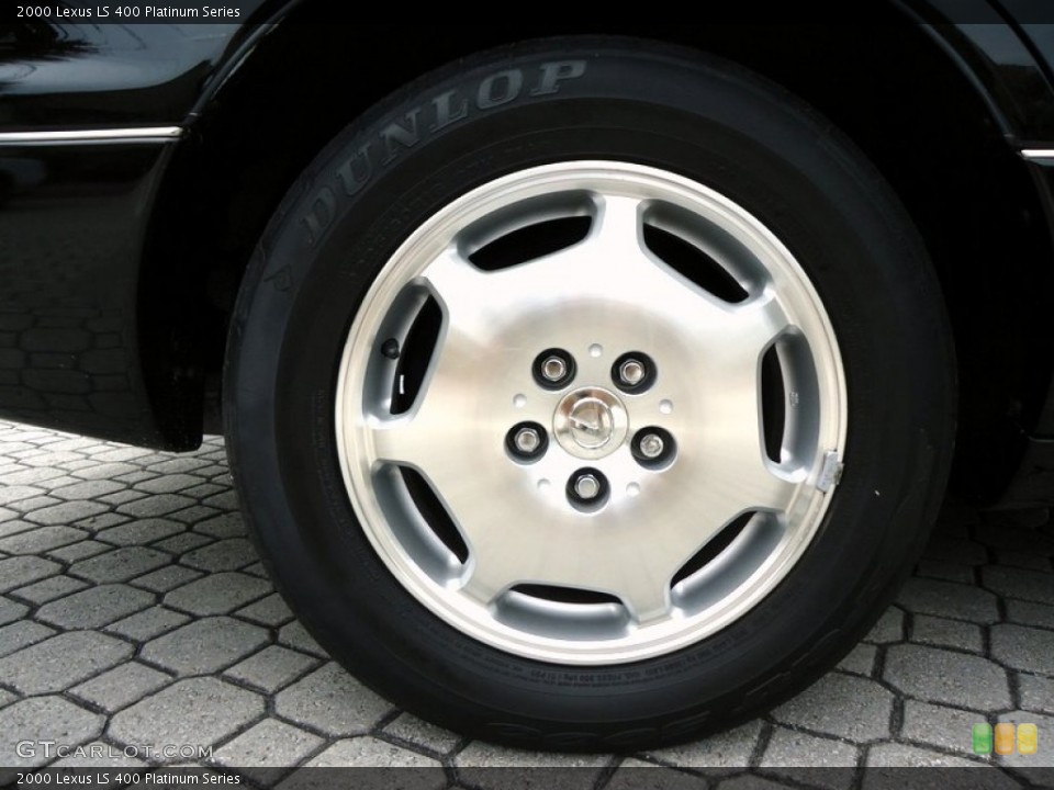 2000 Lexus LS 400 Platinum Series Wheel and Tire Photo #88635925