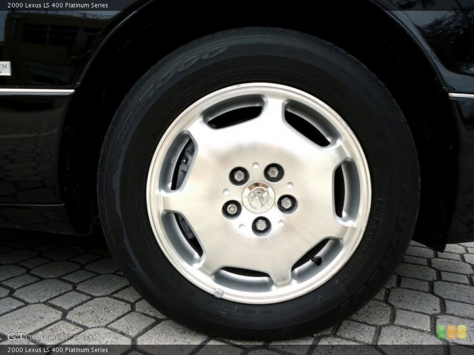 2000 Lexus LS 400 Platinum Series Wheel and Tire Photo #88635931