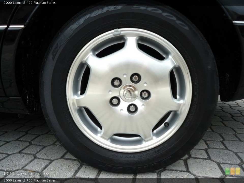 2000 Lexus LS 400 Platinum Series Wheel and Tire Photo #88635943