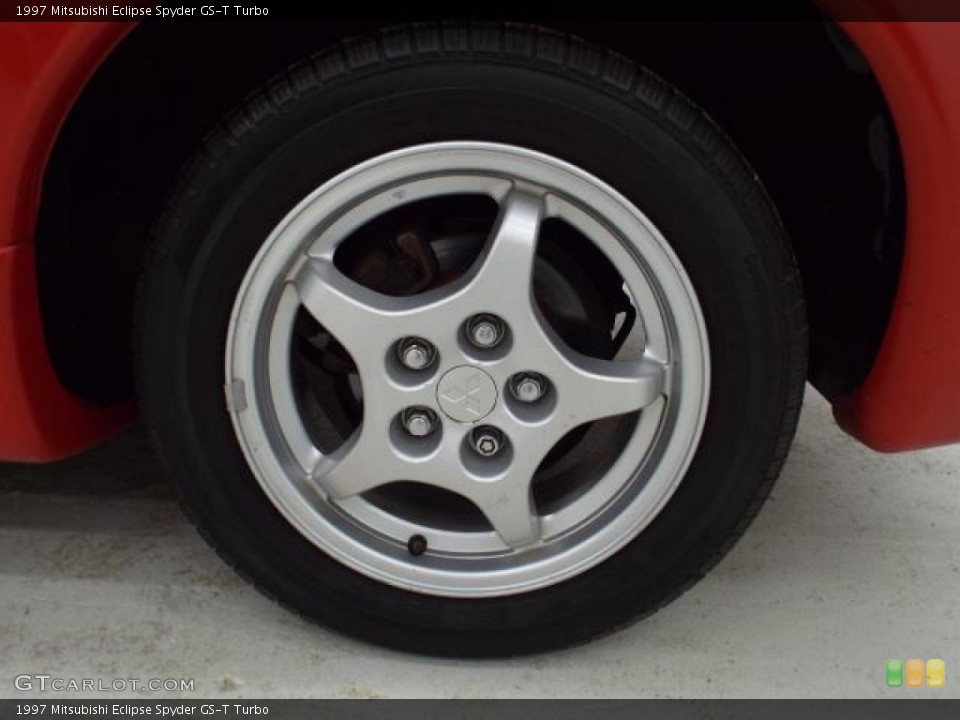 1997 Mitsubishi Eclipse Spyder GS-T Turbo Wheel and Tire Photo #88637542