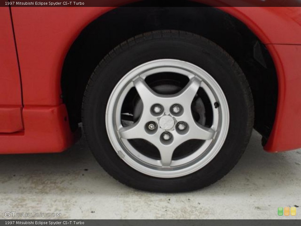 1997 Mitsubishi Eclipse Spyder GS-T Turbo Wheel and Tire Photo #88637578