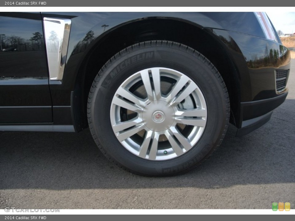 2014 Cadillac SRX FWD Wheel and Tire Photo #88639009