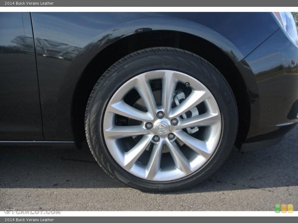 2014 Buick Verano Leather Wheel and Tire Photo #88639507