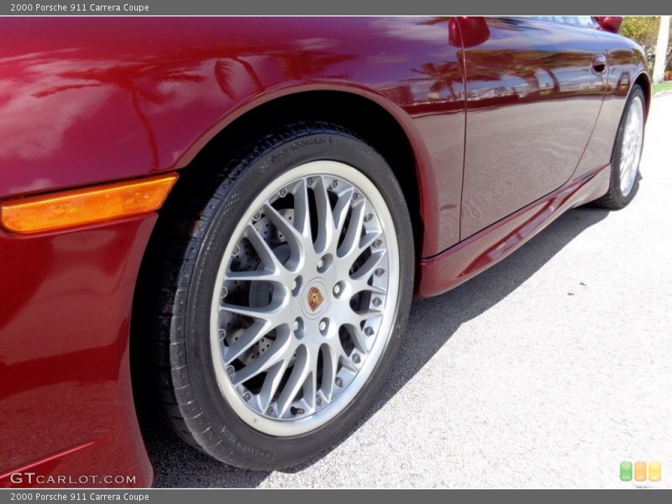 2000 Porsche 911 Carrera Coupe Wheel and Tire Photo #88642645