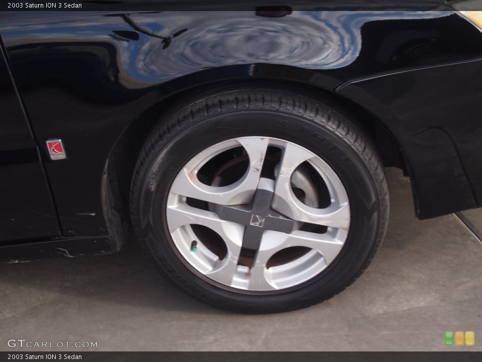 2003 Saturn ION 3 Sedan Wheel and Tire Photo #88646210