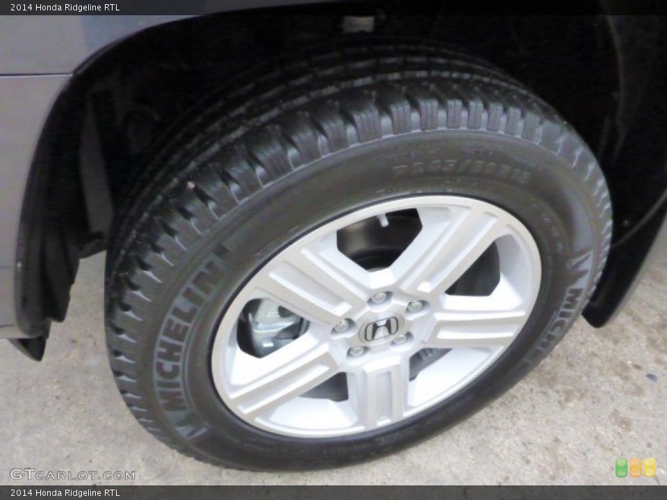 2014 Honda Ridgeline RTL Wheel and Tire Photo #88647364