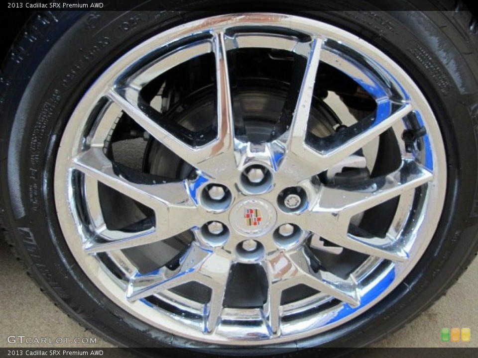 2013 Cadillac SRX Premium AWD Wheel and Tire Photo #88654975