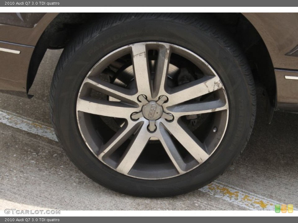 2010 Audi Q7 3.0 TDI quattro Wheel and Tire Photo #88658881