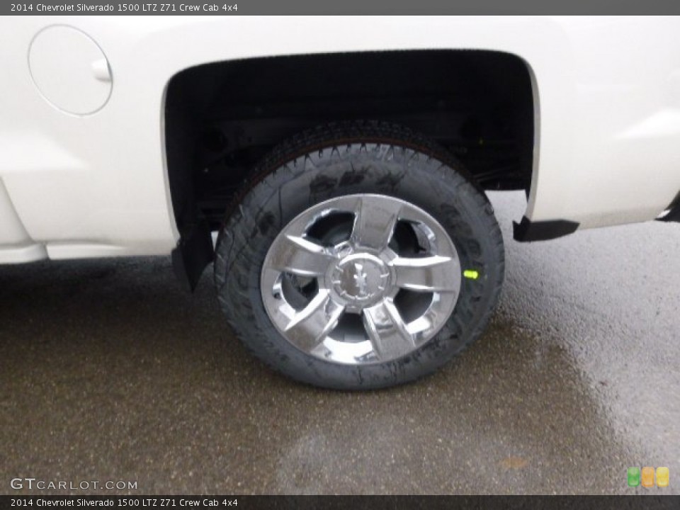 2014 Chevrolet Silverado 1500 LTZ Z71 Crew Cab 4x4 Wheel and Tire Photo #88675272