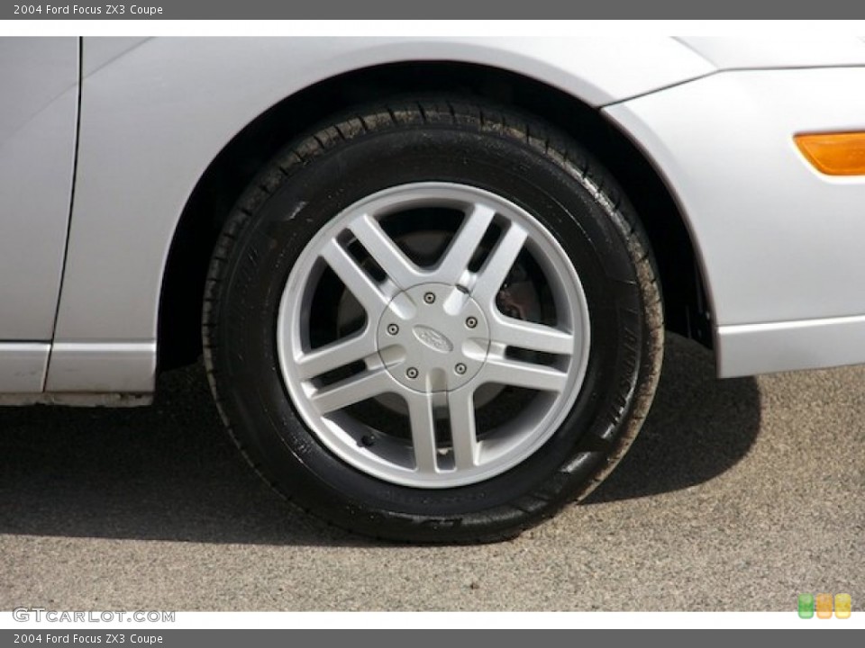 2004 Ford Focus ZX3 Coupe Wheel and Tire Photo #88680075