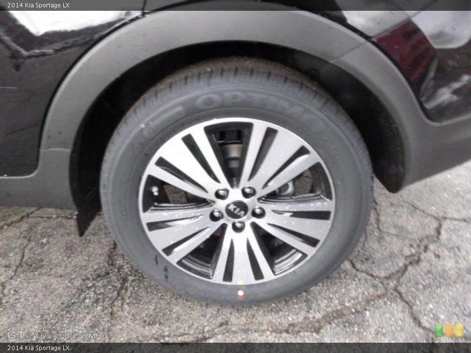 2014 Kia Sportage LX Wheel and Tire Photo #88682961