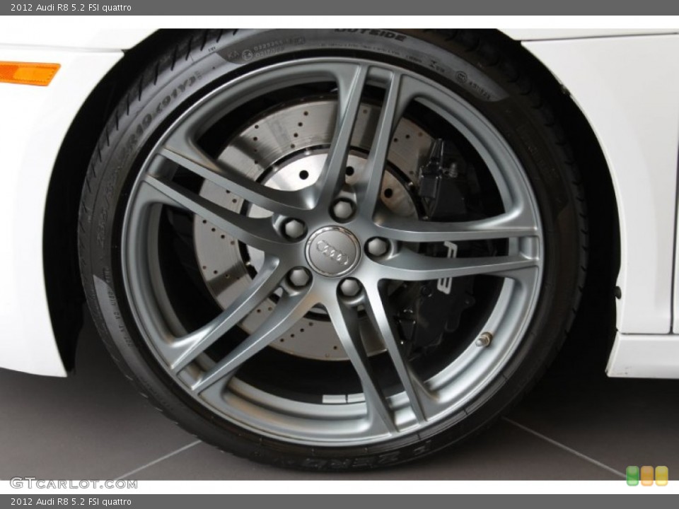 2012 Audi R8 5.2 FSI quattro Wheel and Tire Photo #88684794
