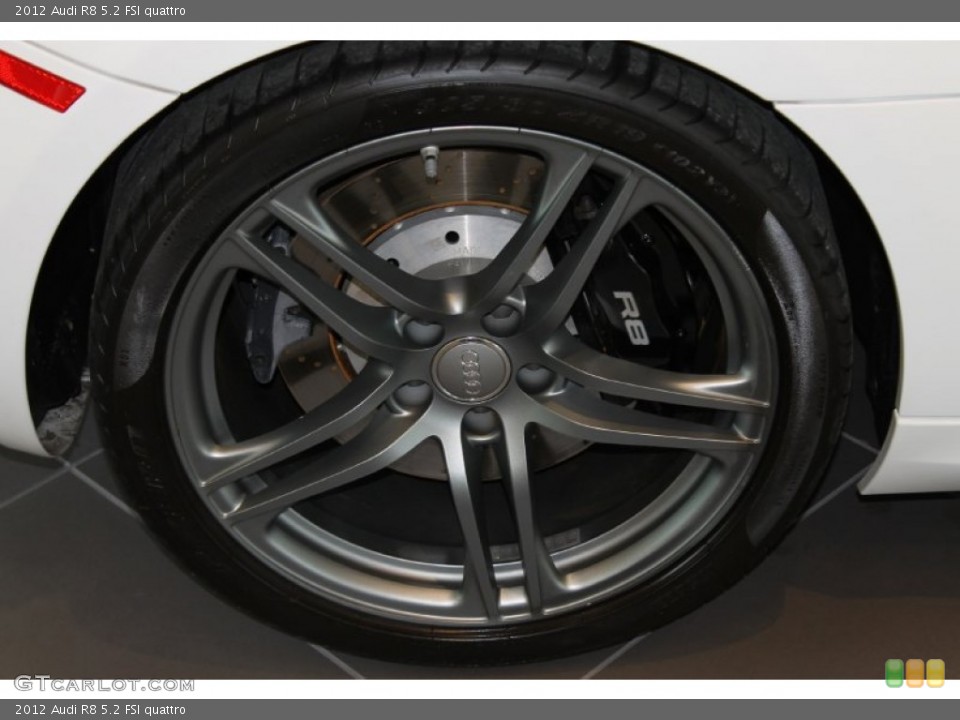 2012 Audi R8 5.2 FSI quattro Wheel and Tire Photo #88684932