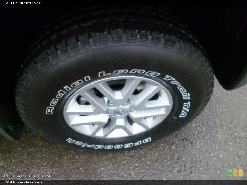 2014 Nissan Xterra S 4x4 Wheel and Tire Photo #88687044
