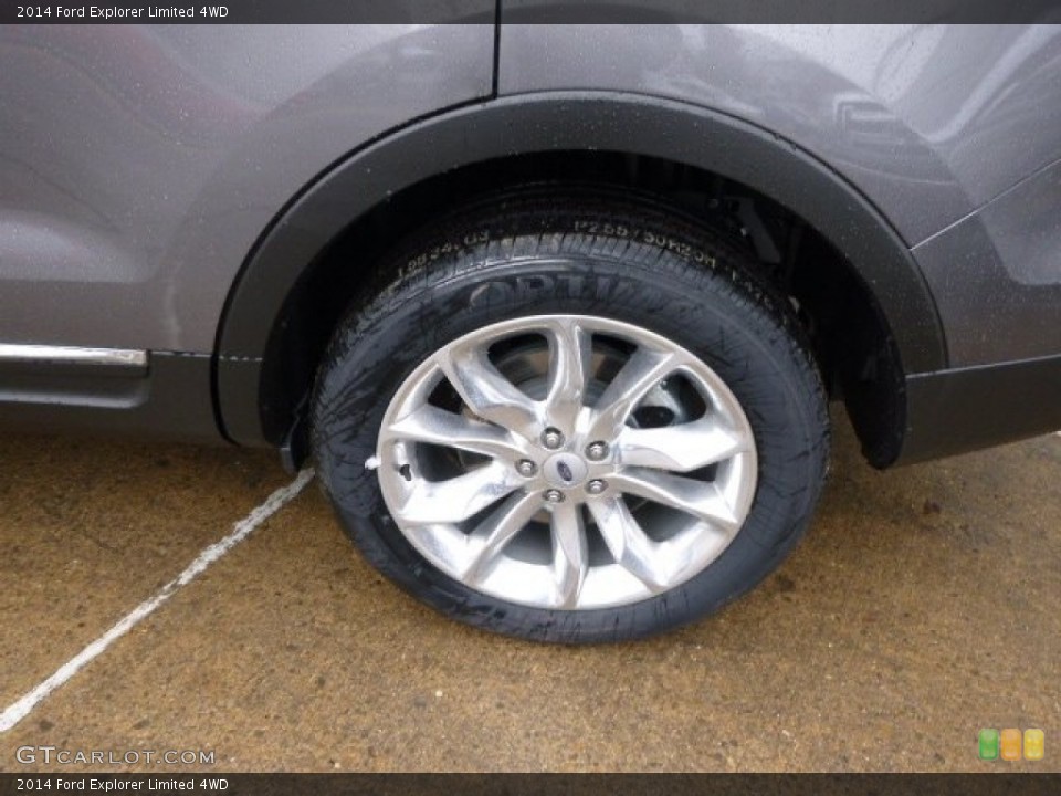 2014 Ford Explorer Limited 4WD Wheel and Tire Photo #88691196