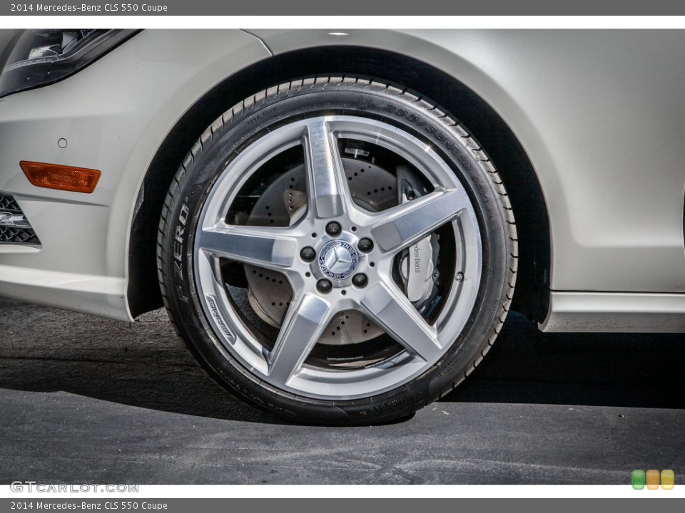 2014 Mercedes-Benz CLS 550 Coupe Wheel and Tire Photo #88697347