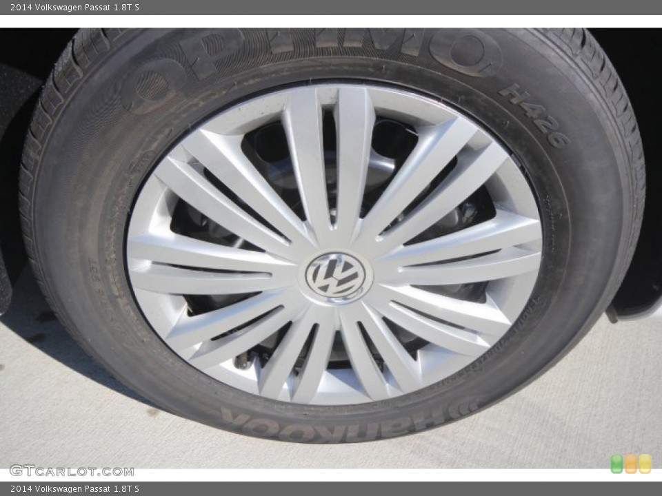 2014 Volkswagen Passat 1.8T S Wheel and Tire Photo #88702462