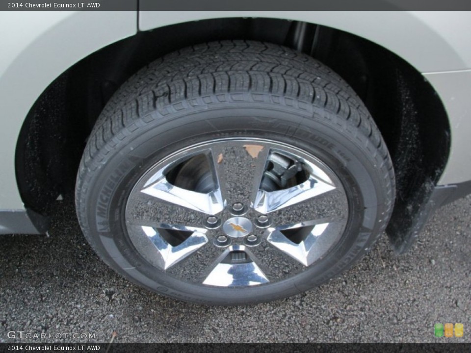 2014 Chevrolet Equinox LT AWD Wheel and Tire Photo #88708123