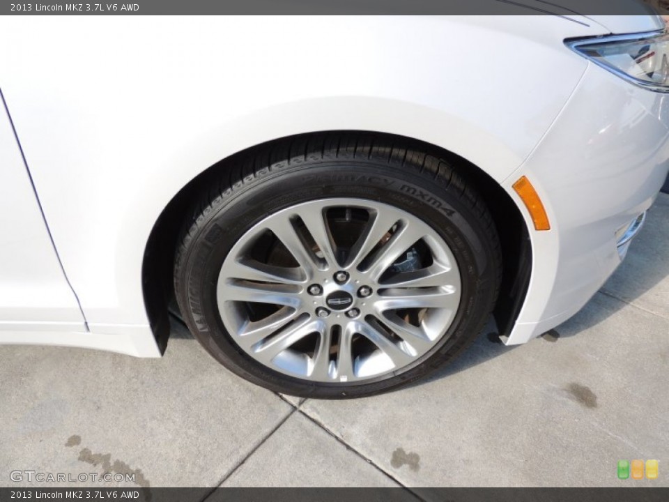 2013 Lincoln MKZ 3.7L V6 AWD Wheel and Tire Photo #88719310