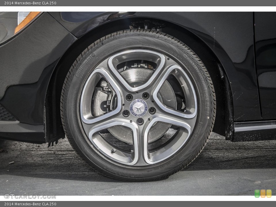 2014 Mercedes-Benz CLA 250 Wheel and Tire Photo #88719625