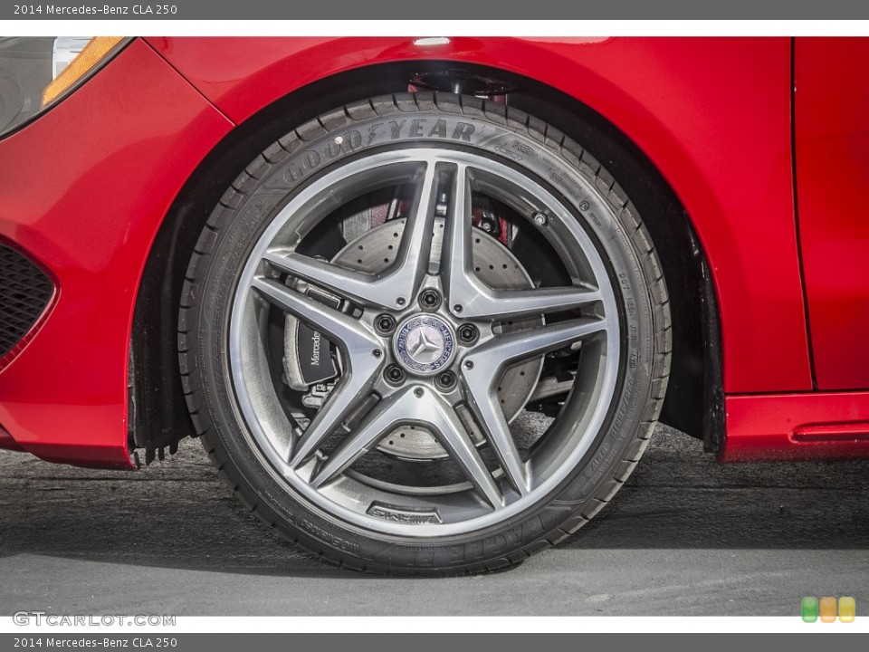 2014 Mercedes-Benz CLA 250 Wheel and Tire Photo #88720117
