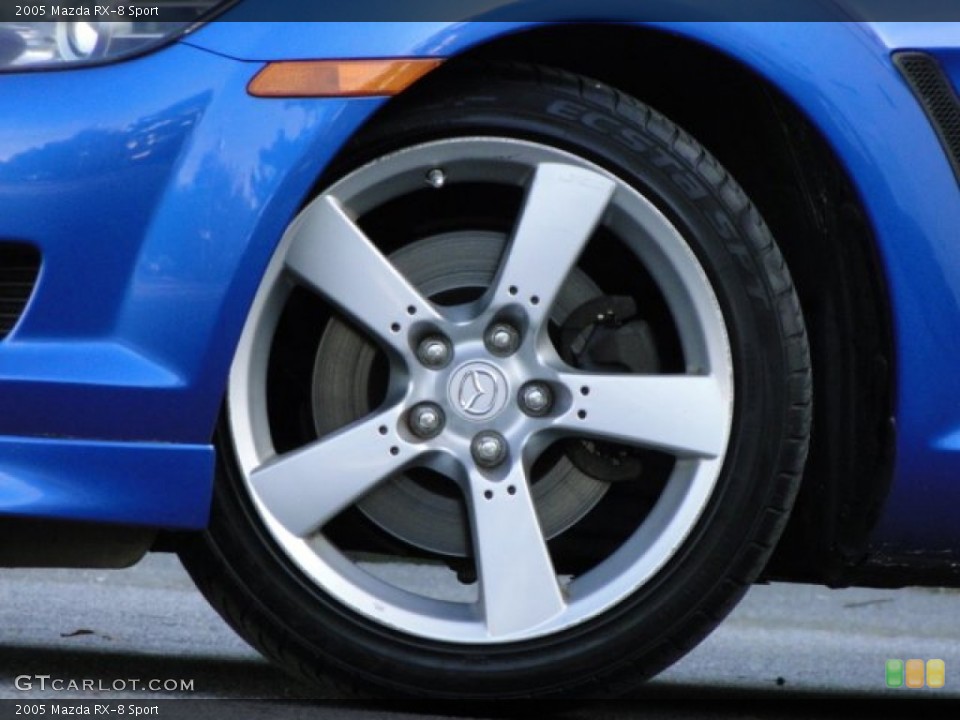 2005 Mazda RX-8 Sport Wheel and Tire Photo #88730778