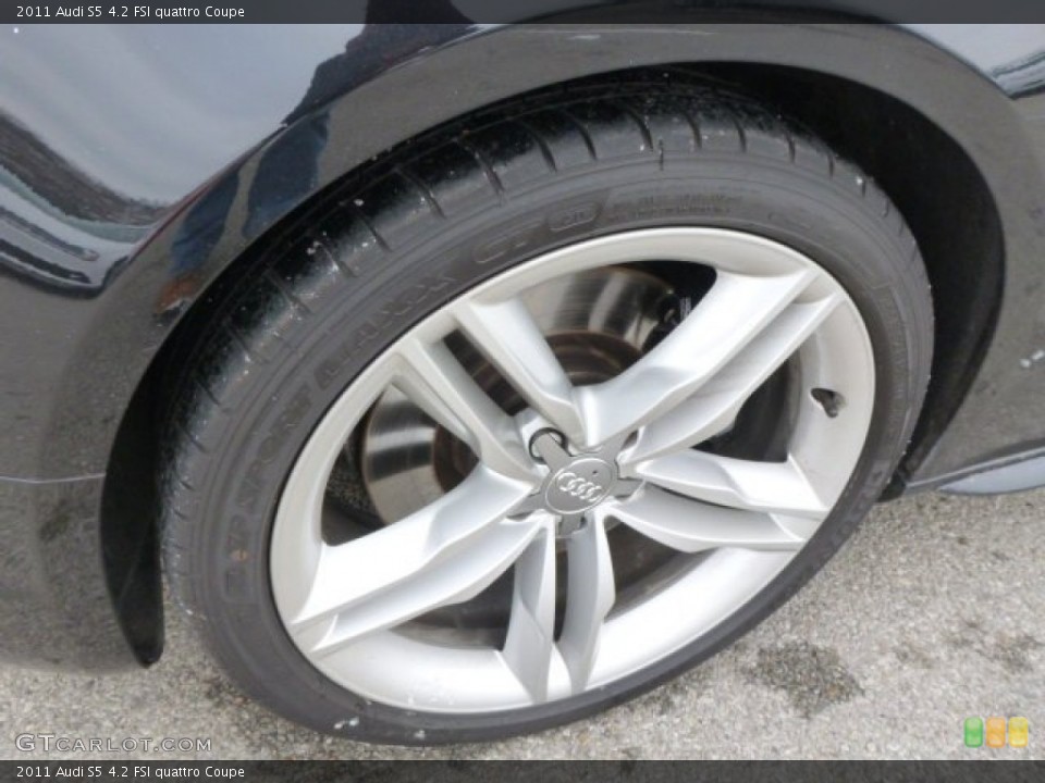 2011 Audi S5 4.2 FSI quattro Coupe Wheel and Tire Photo #88731534