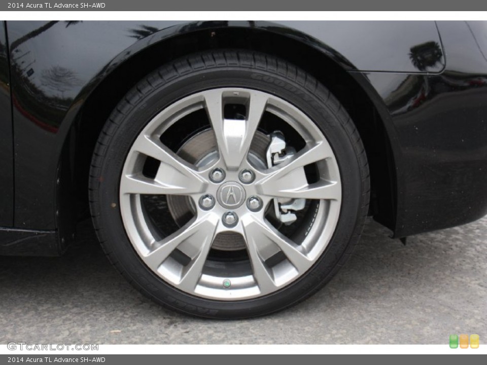 2014 Acura TL Advance SH-AWD Wheel and Tire Photo #88731762