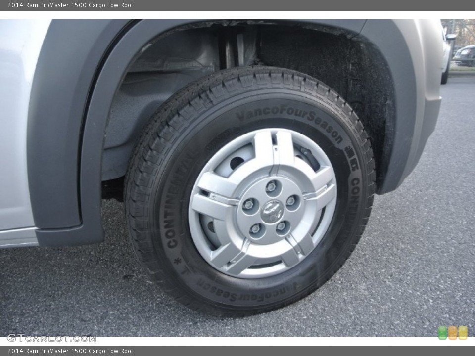 2014 Ram ProMaster 1500 Cargo Low Roof Wheel and Tire Photo #88732485
