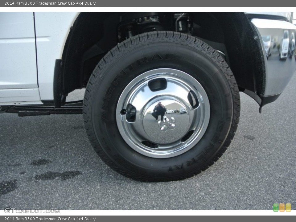 2014 Ram 3500 Tradesman Crew Cab 4x4 Dually Wheel and Tire Photo #88732982