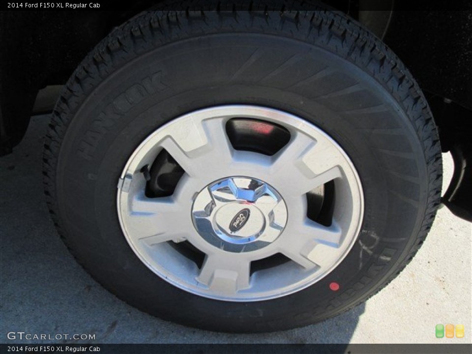 2014 Ford F150 XL Regular Cab Wheel and Tire Photo #88745265