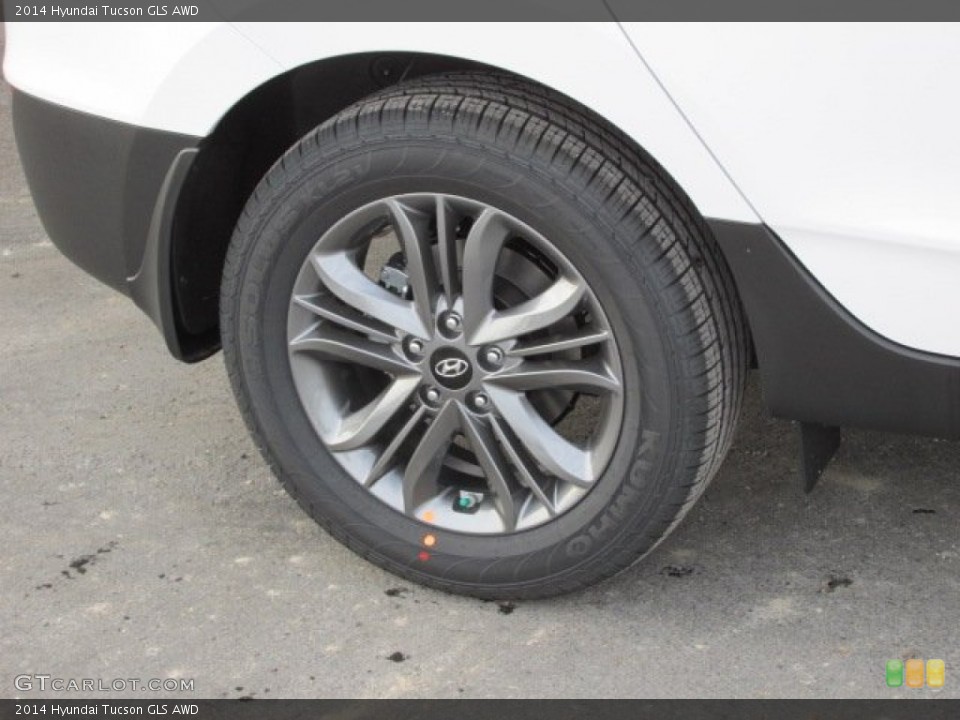 2014 Hyundai Tucson GLS AWD Wheel and Tire Photo #88753443
