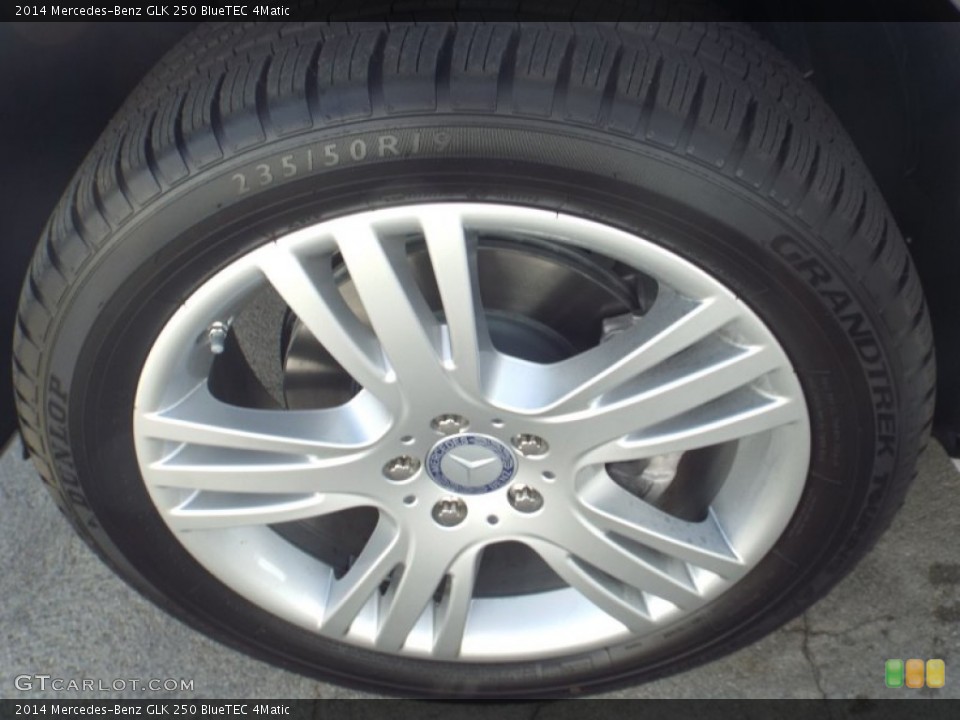2014 Mercedes-Benz GLK 250 BlueTEC 4Matic Wheel and Tire Photo #88754700
