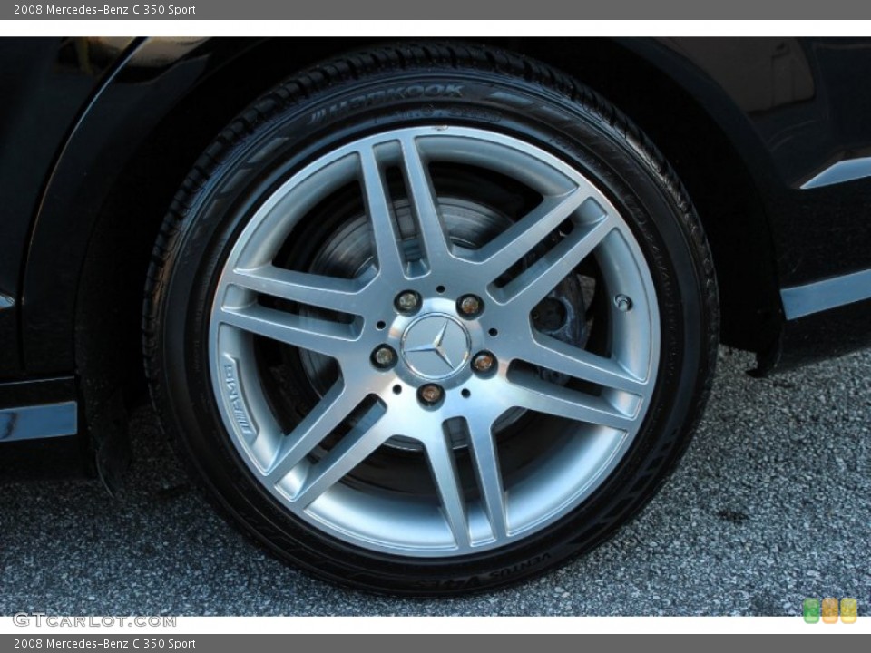 2008 Mercedes-Benz C 350 Sport Wheel and Tire Photo #88755627