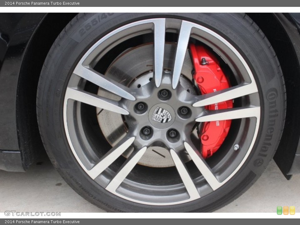 2014 Porsche Panamera Turbo Executive Wheel and Tire Photo #88757433