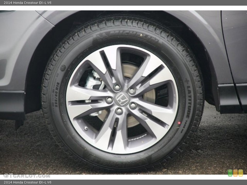 2014 Honda Crosstour EX-L V6 Wheel and Tire Photo #88765125