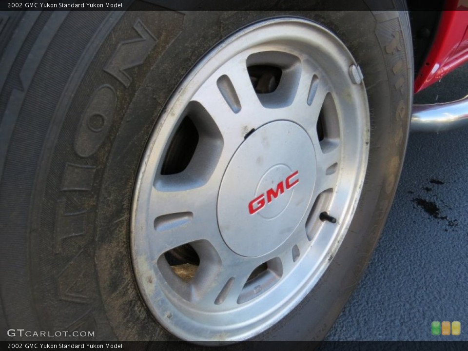 2002 GMC Yukon  Wheel and Tire Photo #88767321