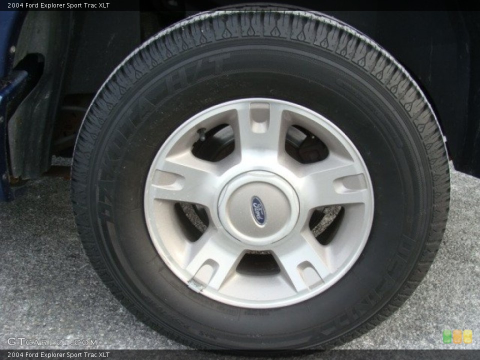 2004 Ford Explorer Sport Trac XLT Wheel and Tire Photo #88770527