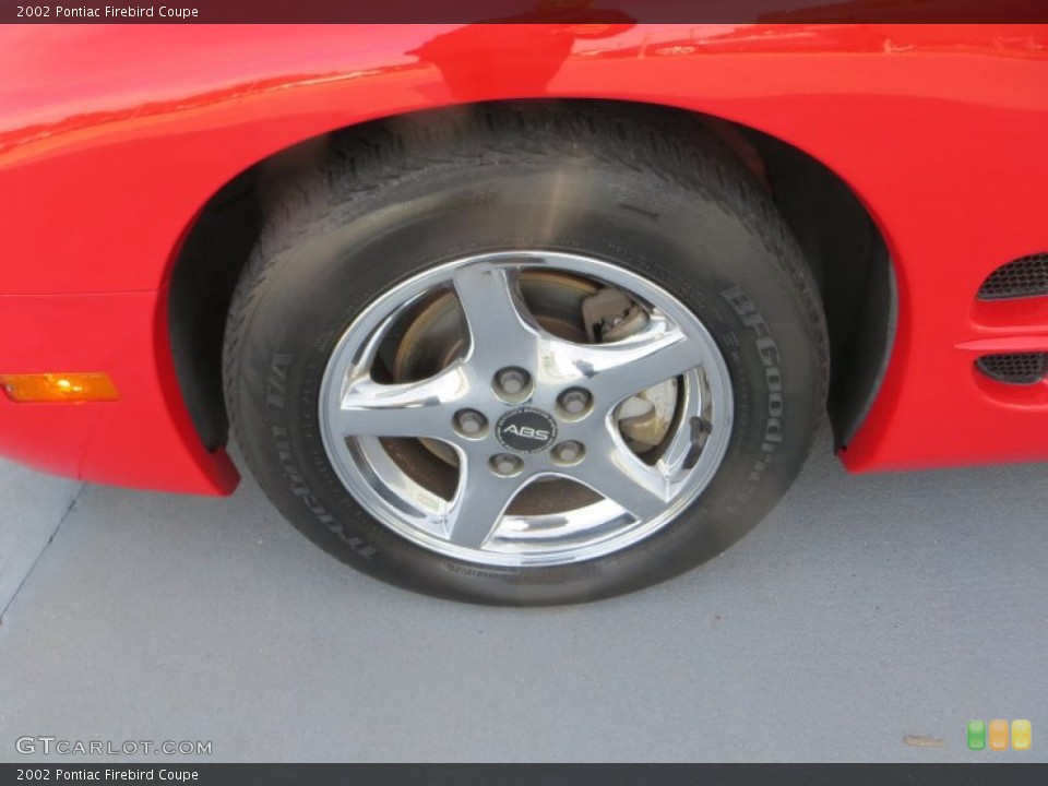 2002 Pontiac Firebird Coupe Wheel and Tire Photo #88771691