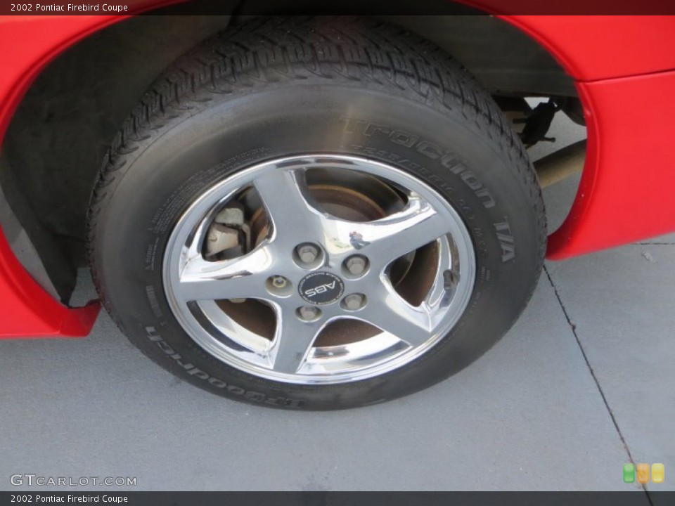 2002 Pontiac Firebird Coupe Wheel and Tire Photo #88771715