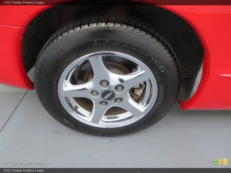 2002 Pontiac Firebird Coupe Wheel and Tire Photo #88771741