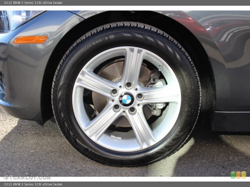 2013 BMW 3 Series 328i xDrive Sedan Wheel and Tire Photo #88778150